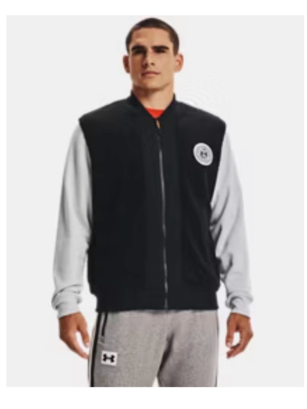 UA Rival Fleece Alma Mater Sherpa Bomber